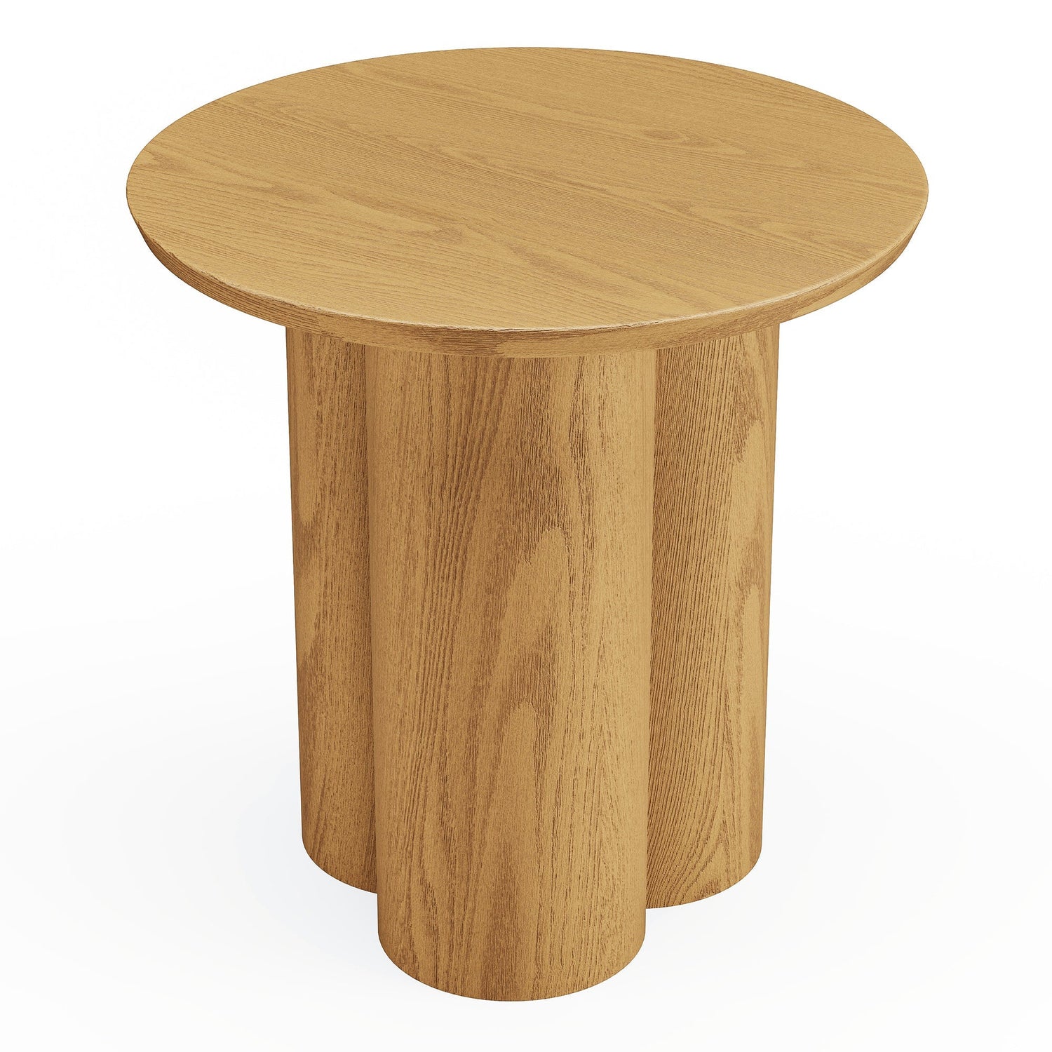 Licht houten salontafel met 45 cm blad