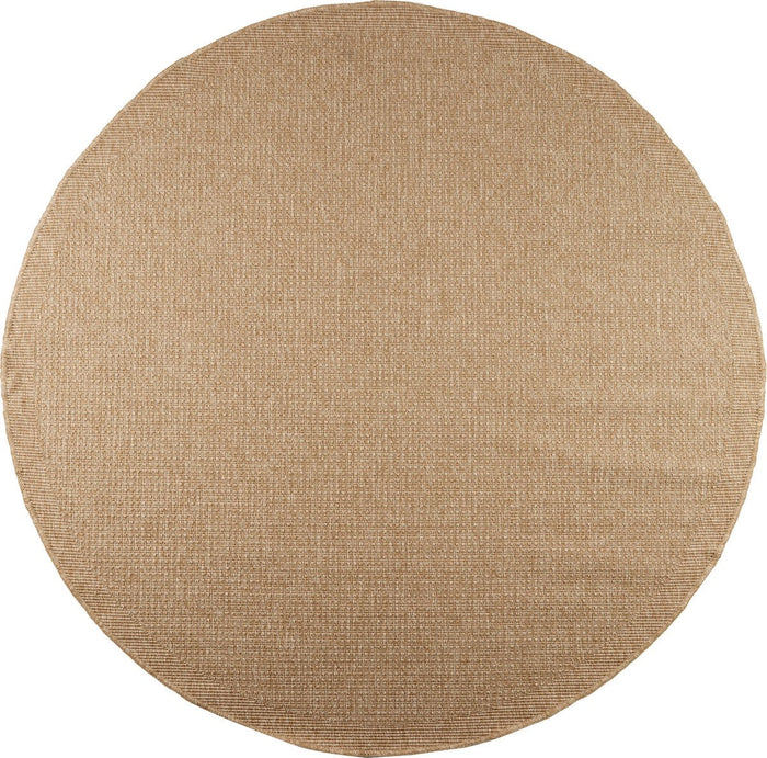 Mrcarpet Rond Jute Buitenkleed Outdoor Naturel 200cm