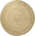 Mrcarpet Rond Jute Buitenkleed Outdoor Breeze Naturel 240cm