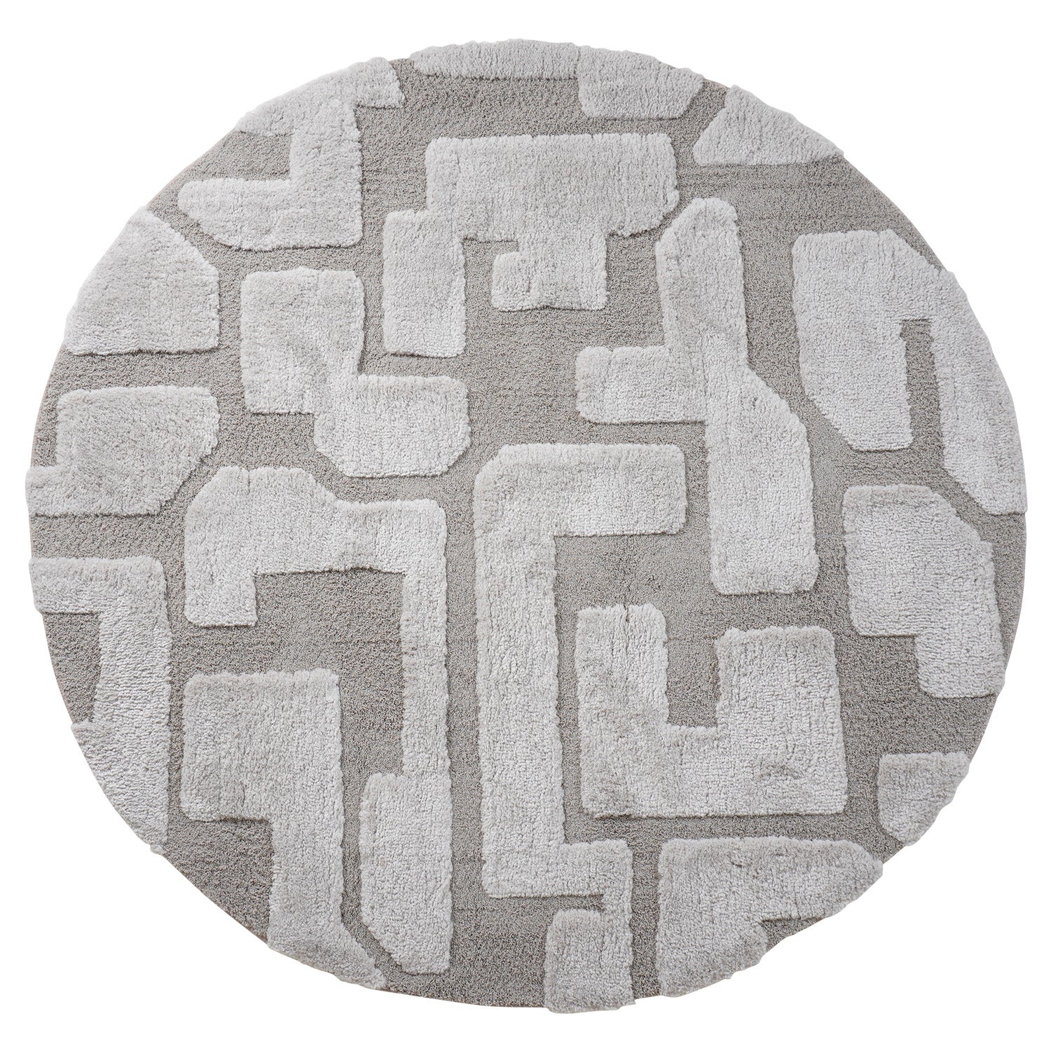 Veer Carpets - Vloerkleed Liana Beige Rond ø160 cm