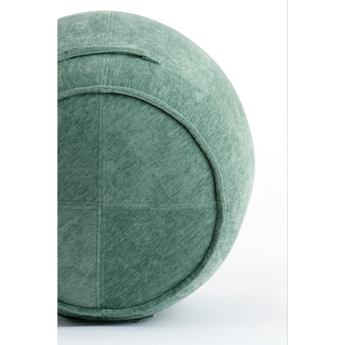 Light & Living Poef Sibiu - Groen - Ø50cm