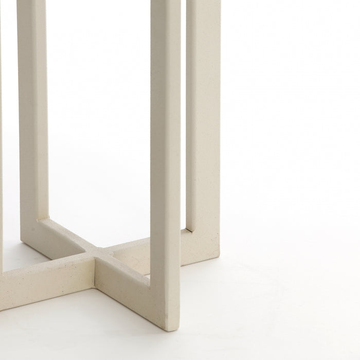 Light & Living Light&living Lampvoet 21x21x46 cm MACE crème