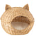 J-Line kattenmand + Kussen - jute - naturel