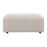 HKliving Jax Bank Element - Hocker - Geweven Stof - Naturel Melange