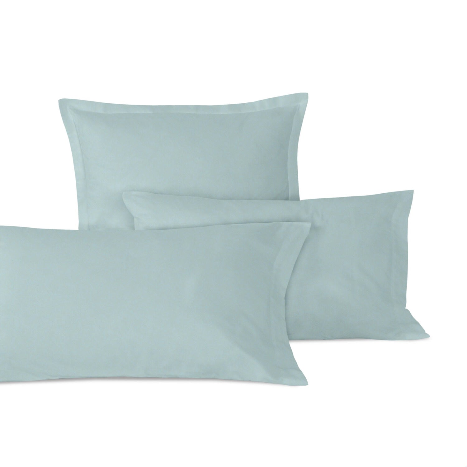 Basic Kussensloop Mint Basic, Munt, 100% katoen, de kwaliteit van 150 TC