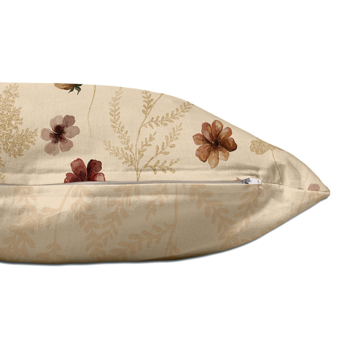 Wild flowers Decoratieve kussen 50x50 + 50x30 cm Happyfriday, Veelkleurig, 100% katoen, de kwaliteit van 60 fils|cm2