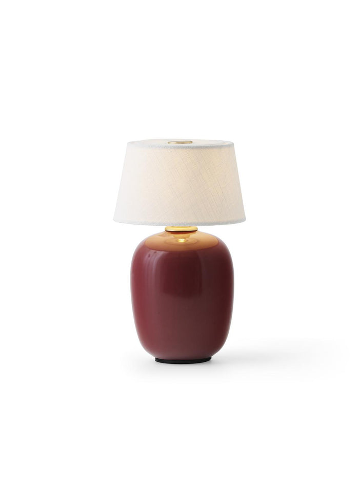 Audo Copenhagen Torso tafellamp oplaadbaar zand