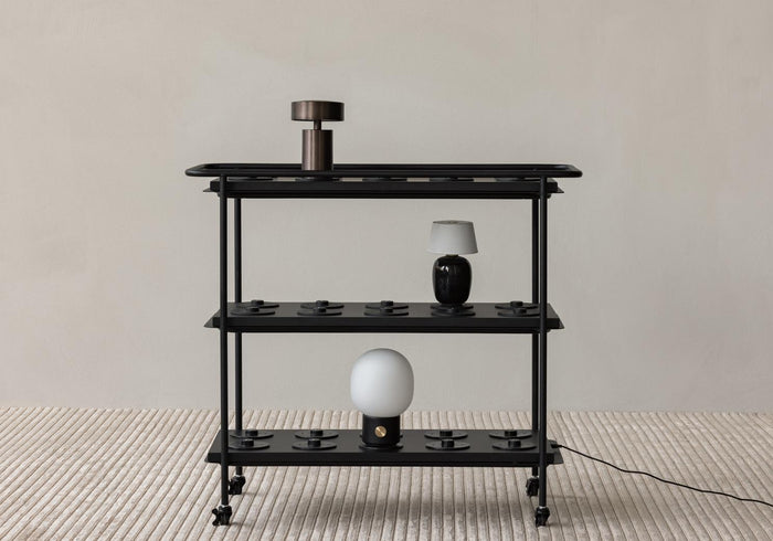 Audo Copenhagen Torso tafellamp oplaadbaar zand