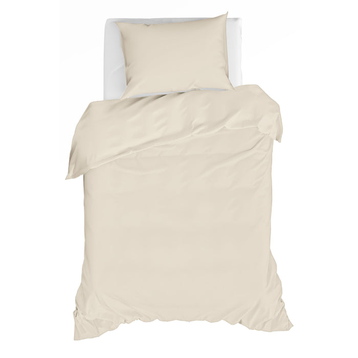 by fonQ Fresh Dekbedovertrek 140 x 200/220 cm - Light Sand