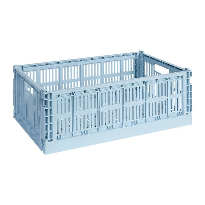 HAY Colour Krat L - Rechthoekig - Soft Blauw