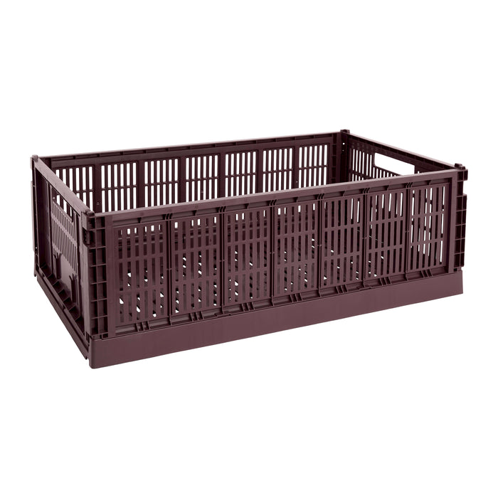 HAY Colour Krat XL - Rechthoekig - Bordeaux