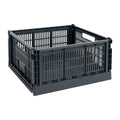 HAY Colour Krat L - Vierkant - Charcoal