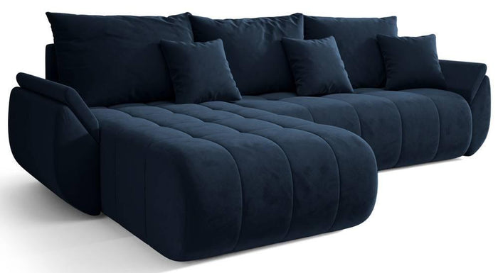 NADUVI Collection Hoekslaapbank Artesia links velvet