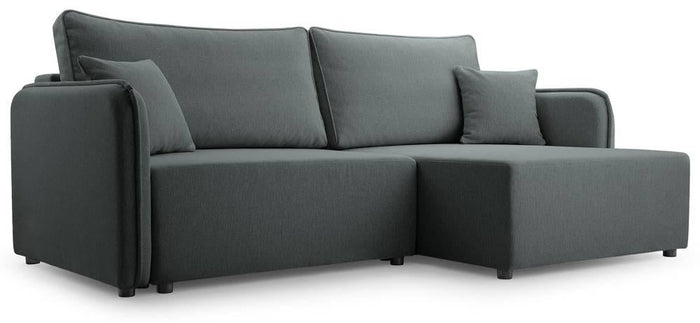 NADUVI Collection Hoekslaapbank Juni recht met opbergvak