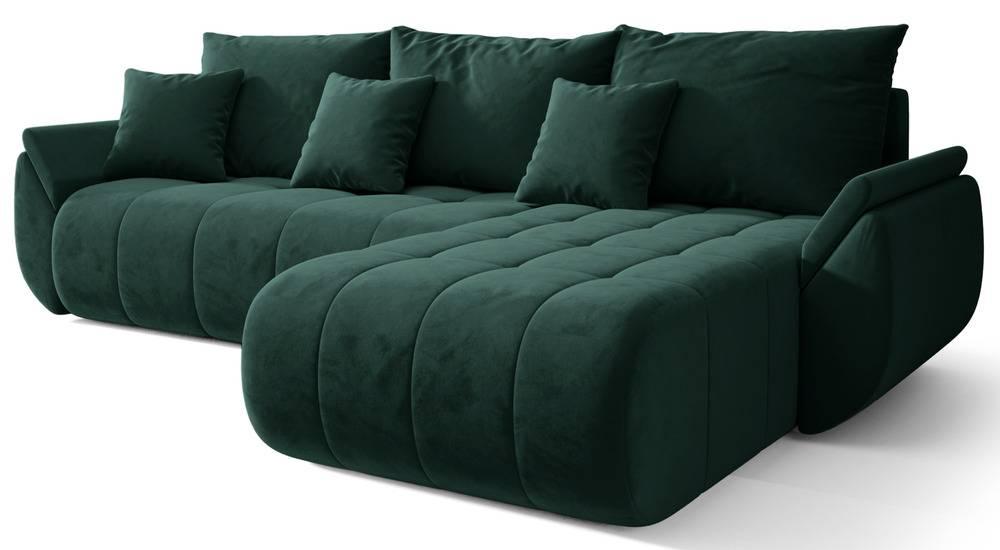 NADUVI Collection Hoekslaapbank Artesia rechts velvet