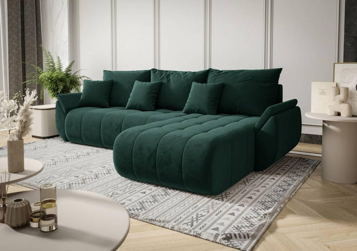 NADUVI Collection Hoekslaapbank Artesia rechts velvet