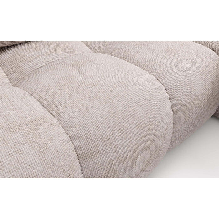 by fonQ Charme Hoekbank Rechts  met Slaapfunctie - Chenille - Greige