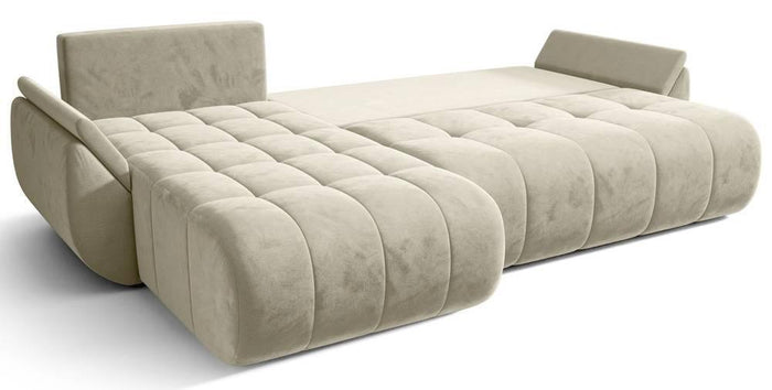 NADUVI Collection Hoekslaapbank Artesia links velvet