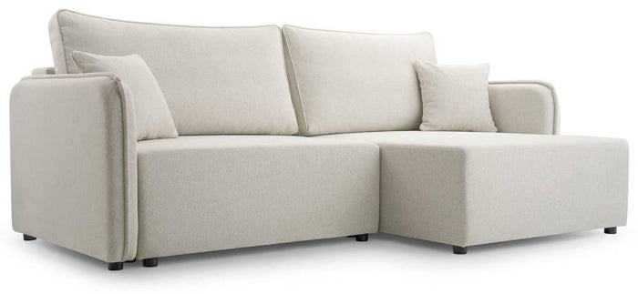 NADUVI Collection Hoekslaapbank Juni recht met opbergvak