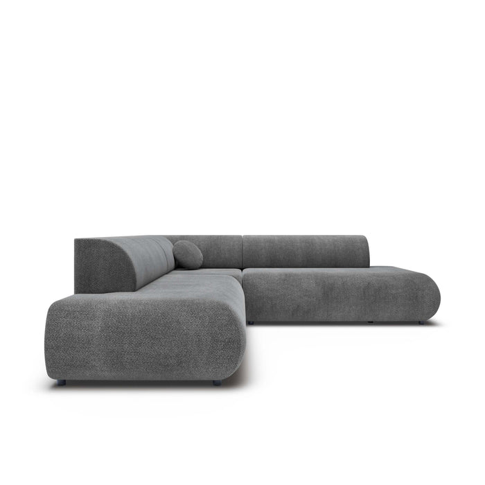 by fonQ Wisp Hoekbank Links/Rechts met Slaapfunctie - Chenille - Antraciet