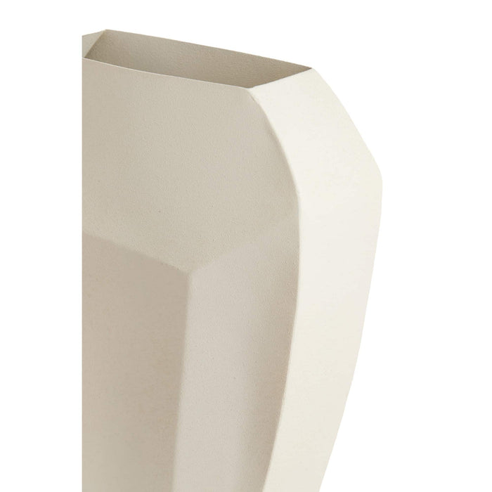 Light & Living Vaas Cordoba - Wit - 25x11x34cm