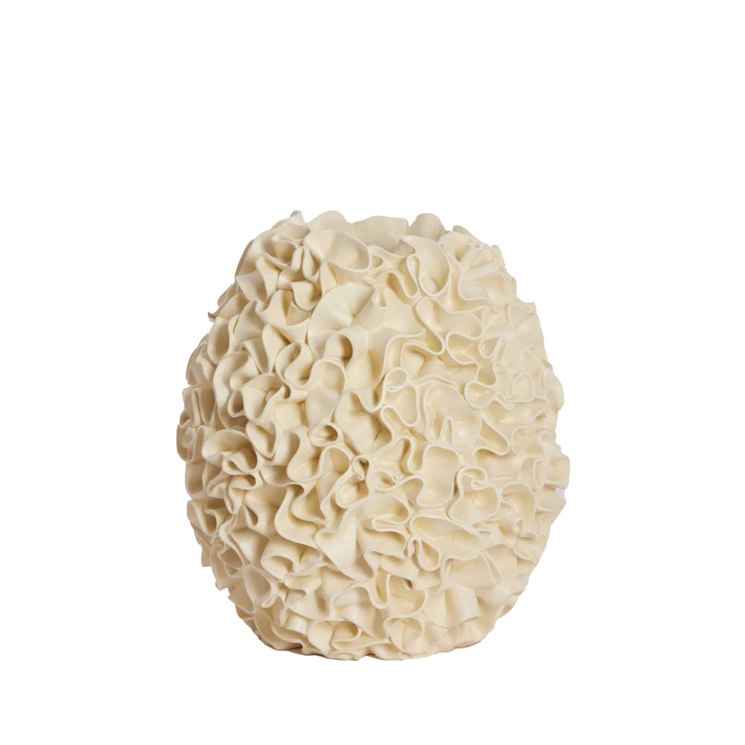 Light & Living Vaas Agello - Wit - Ø28cm