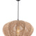Giga Meubel - Hanglamp Bruin Jute - 35x35x65cm - Ellipse