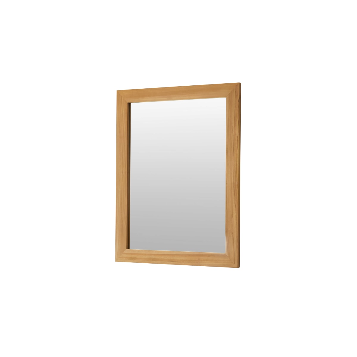 Tikamoon - Teakhouten decoratieve spiegel 120x90 cm Tona