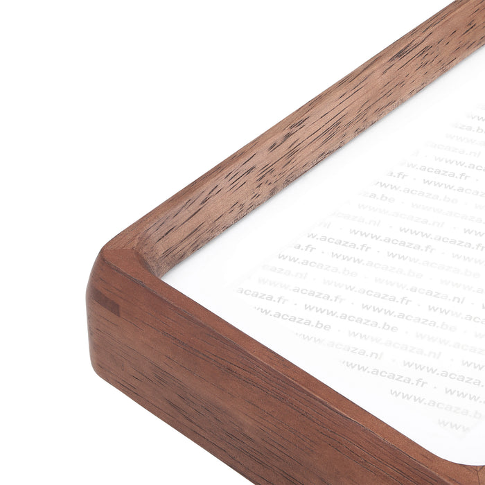 ACAZA Fotolijst - Fotokader - Fotolijst 10x15 - Matoa Hout - Walnoot Kleur - Fotolijsten - Fotolijstje