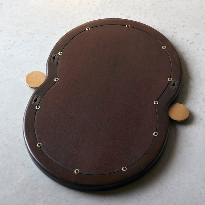 Tikamoon - Spiegel in mindihout 60x40 cm Agate