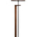 Giga Meubel - Vloerlamp Grijs|Walnoot - 45x45x163cm - Menekse