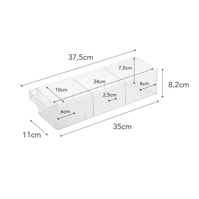 Yamazaki Koelkast Organizer - Tower - Wit