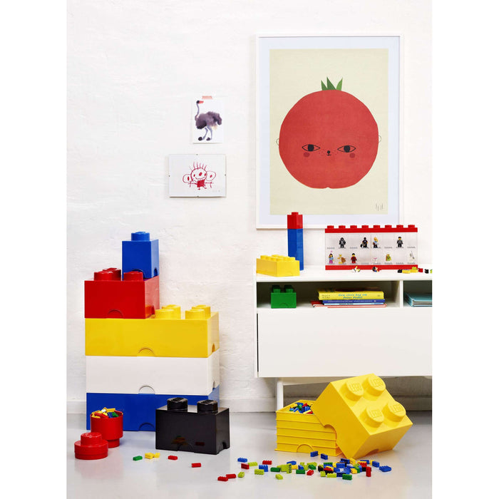 LEGO - Opbergbox Brick 8, Blauw - LEGO