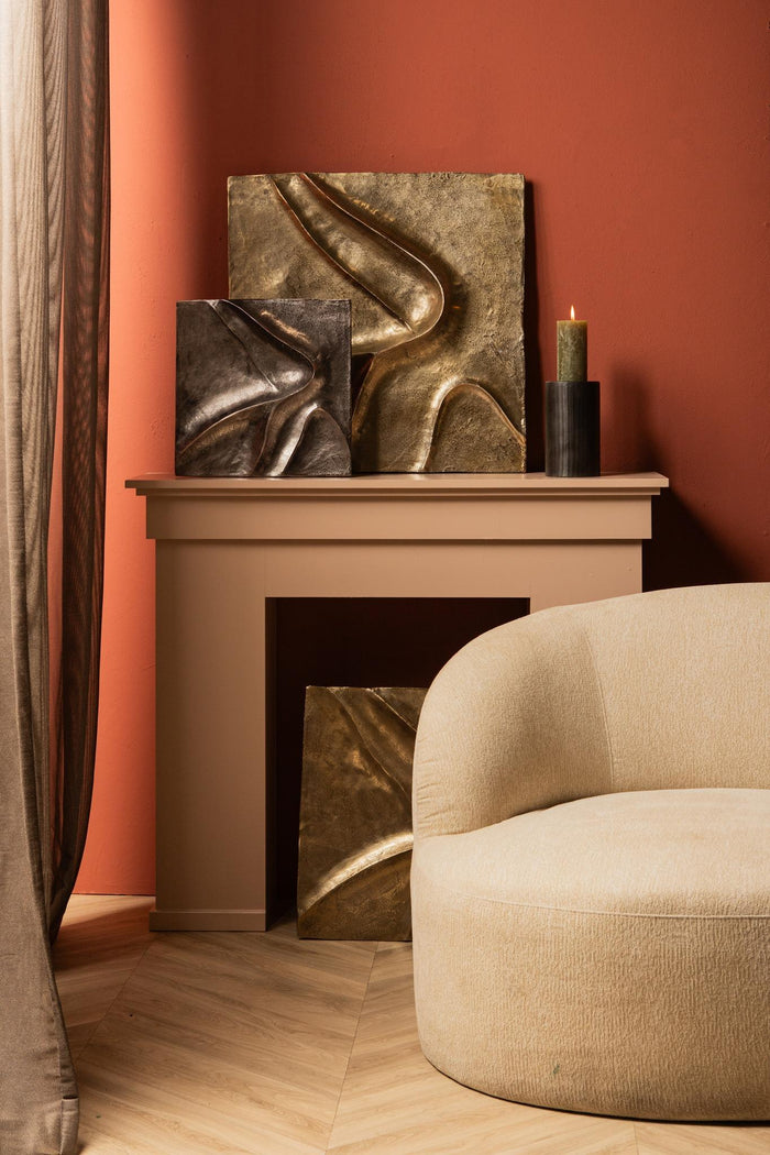 PTMD Gihan Nickle Casted Alu Wall Panel Wave Lines L