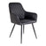 Harbo Dining Chair - Dining Chair, PU leather, black, black legs