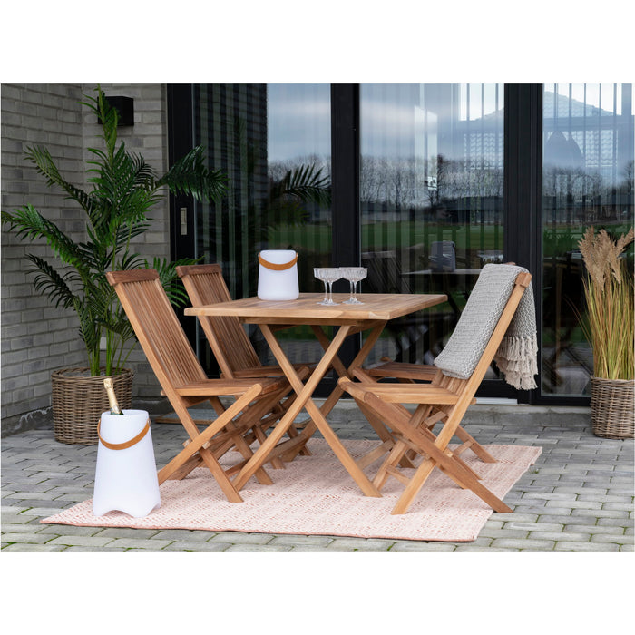 House Nordic Toledo Teak Eetkamerstoel set van 2