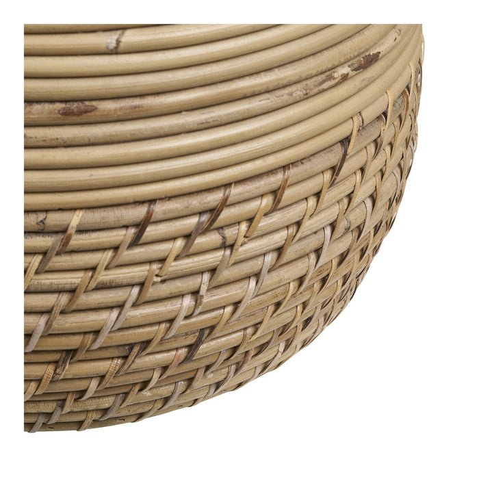Moro Baskets - Baskets, kubu rattan, nature set of 2