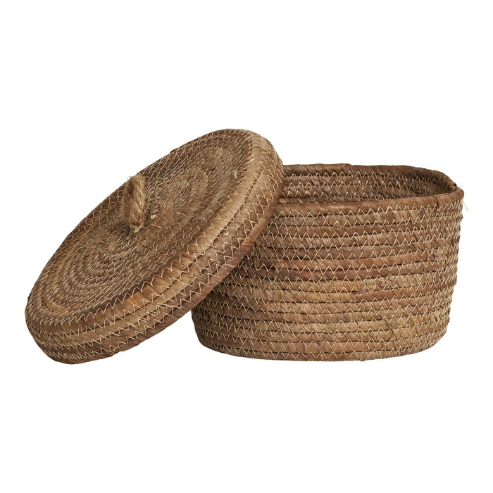 Desio Baskets - Baskets, banana leaf, natural, set of 2