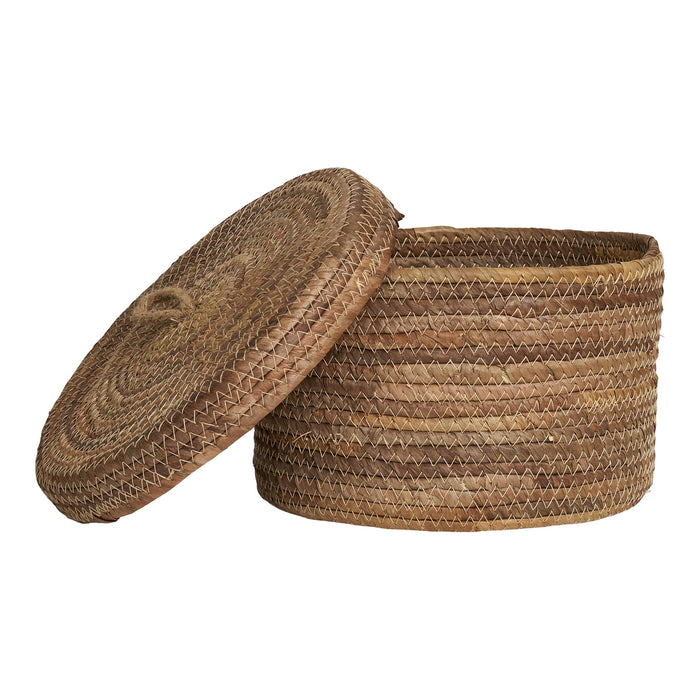 Desio Baskets - Baskets, banana leaf, natural, set of 2