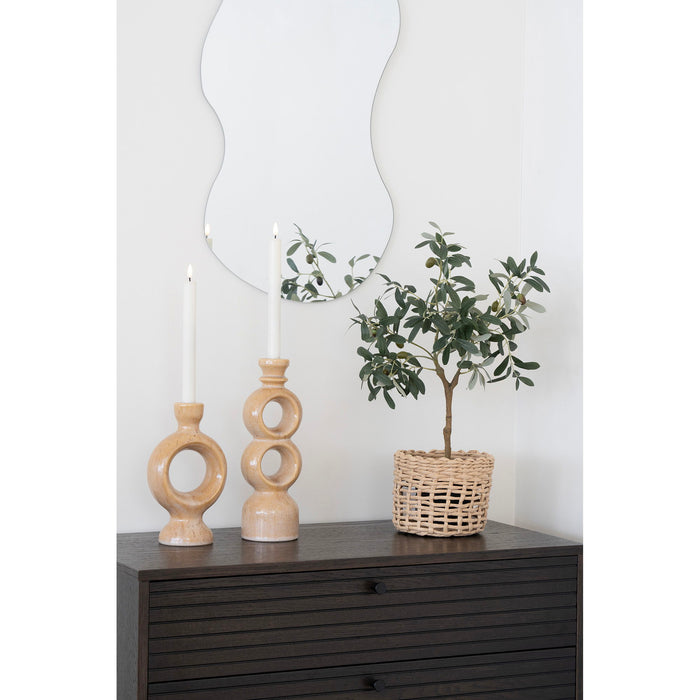 Palermo Mirror - Mirror, organic shape 40x80 cm