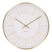 Takamaka Wall Clock - aluminium, gold, silent movement ø40 cm