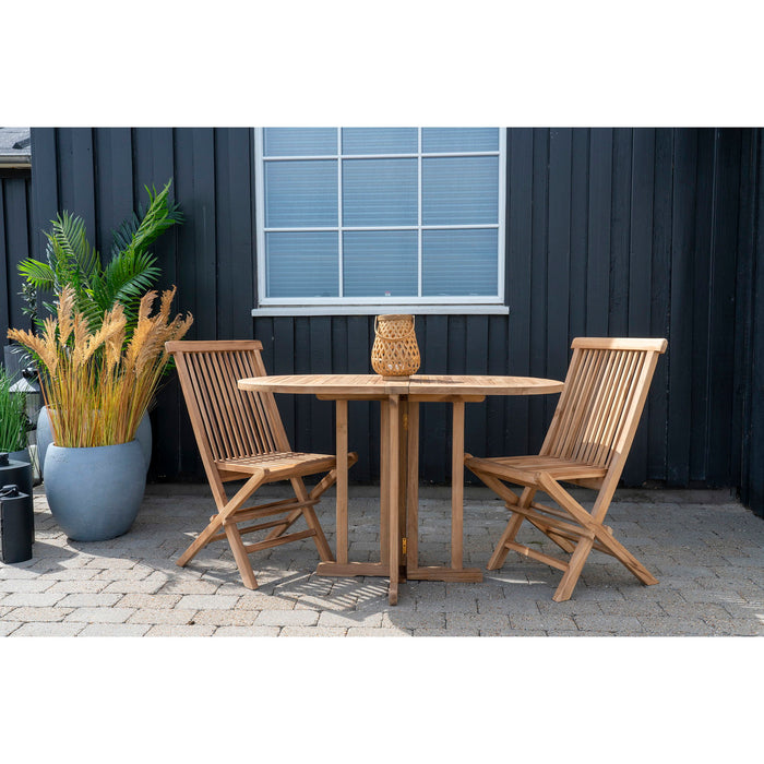 House Nordic Toledo Teak Eetkamerstoel set van 2