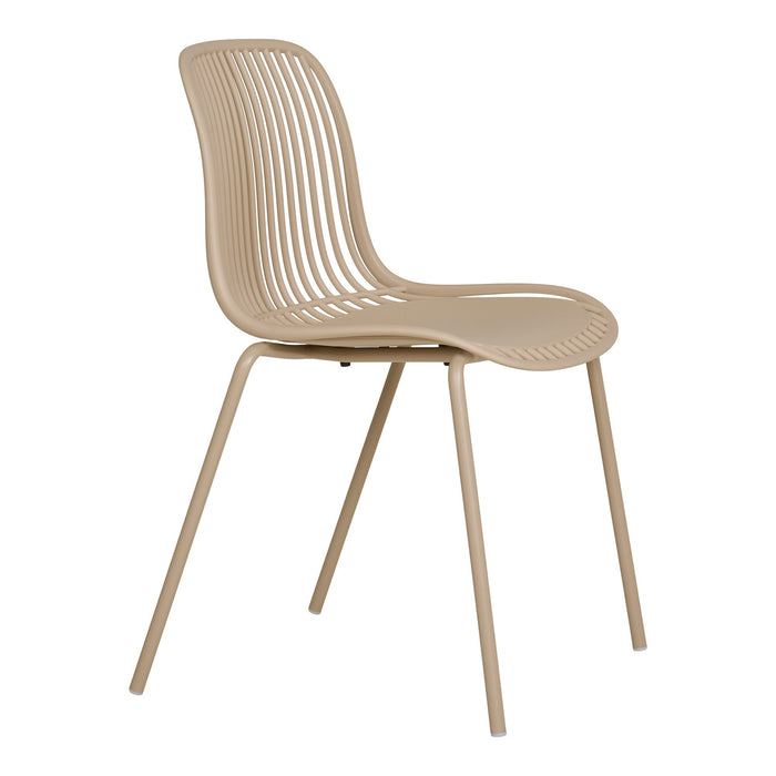 House Nordic Branson Tuinstoel Zand set van 4