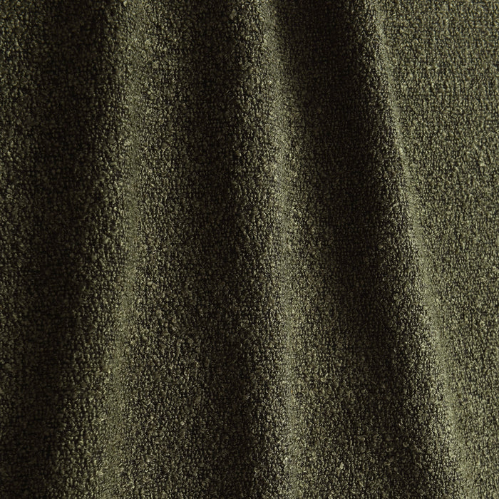 180° draaibare loungestoel in kaki bouclé