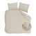 Walra Vintage Satin Dekbedovertrek 200 x 220 cm - Zand