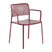Kartell Audrey Eetkamerstoel met Armleuningen - Burgundy