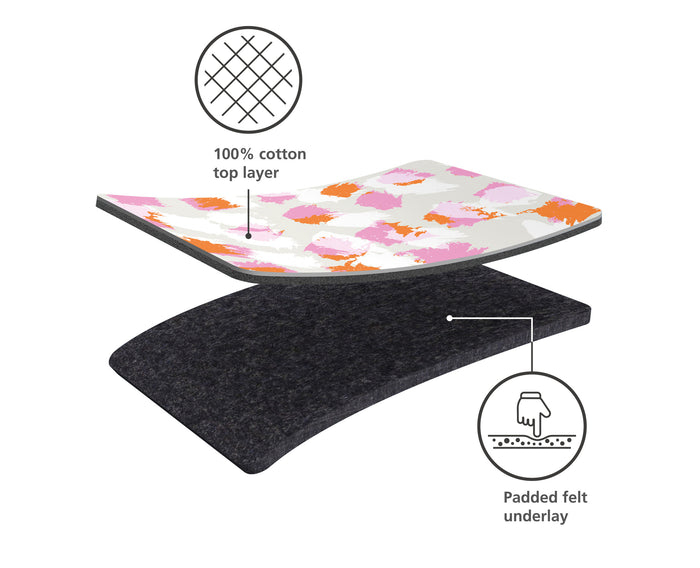 Joseph Joseph - Glide Compact Strijkplank Peach Blossom