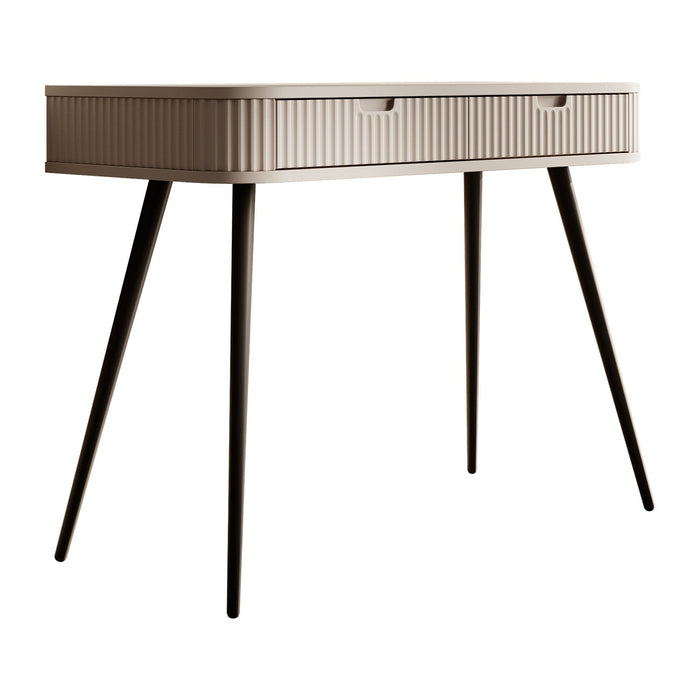 Meubella - Kaptafel Zakari - Beige - 103 cm