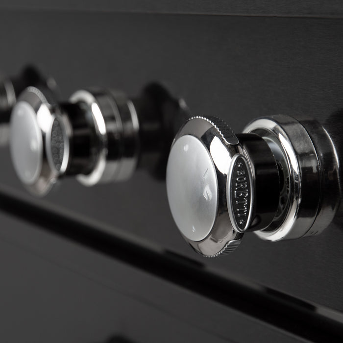 Boretti Imperatore Nero Gasbarbecue - 4 Branders