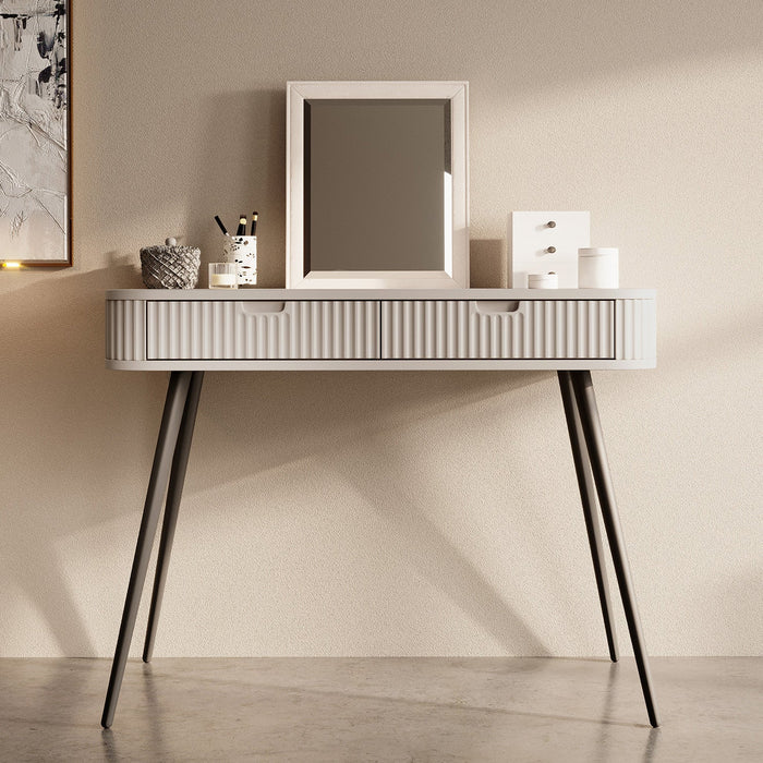 Meubella - Kaptafel Zakari - Beige - 103 cm